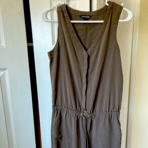 Olive green Express jumpsuit